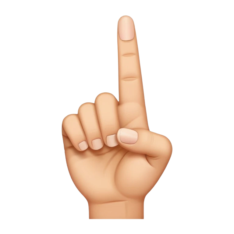 Middle Finger emoji