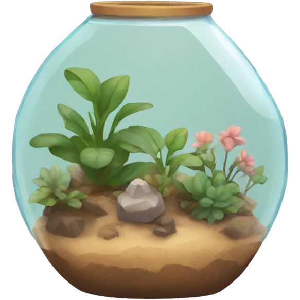 cozy terrarium emoji
