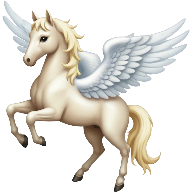 a horse with angel wings emoji