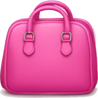 Pink bag emoji