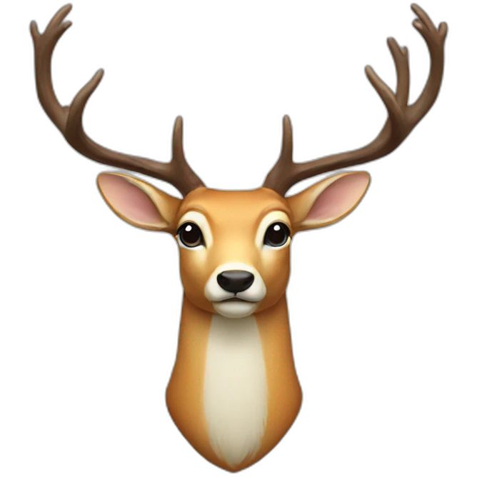 holy deer emoji