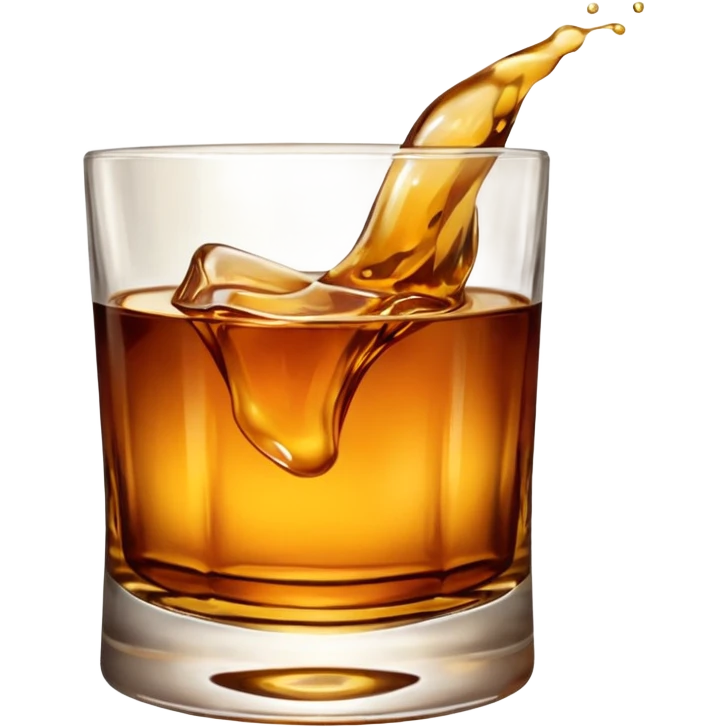 glass of whiskey emoji