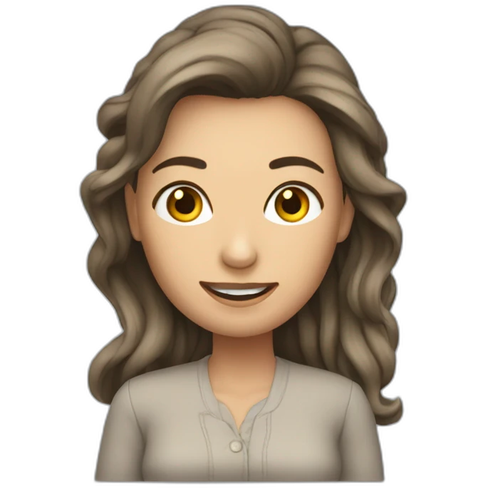 une femme de chambre qui chute emoji