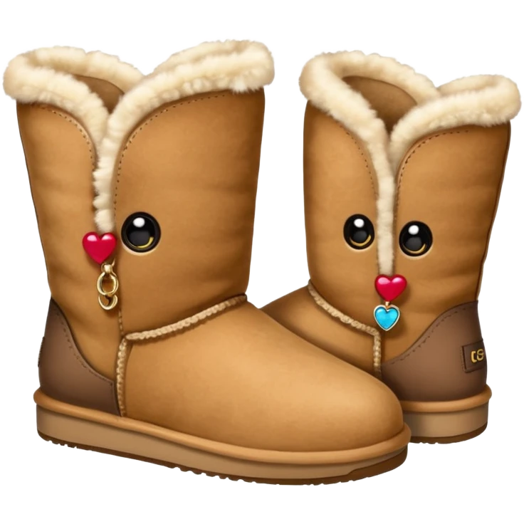 Give me some uggs and make them small emoji
