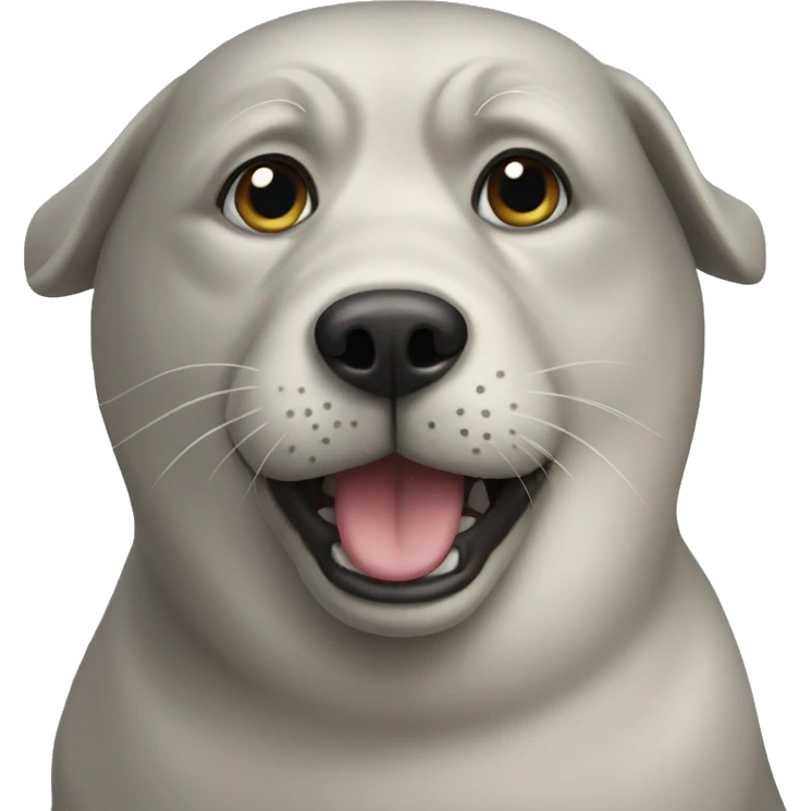 dog seal emoji
