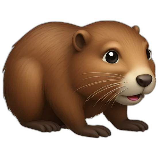 Beaver emoji