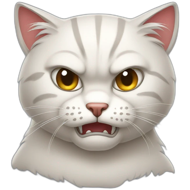 Angry cat emoji