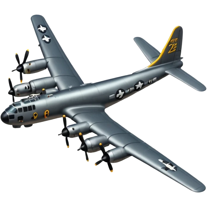 B-29 Superfortress dropping boms emoji