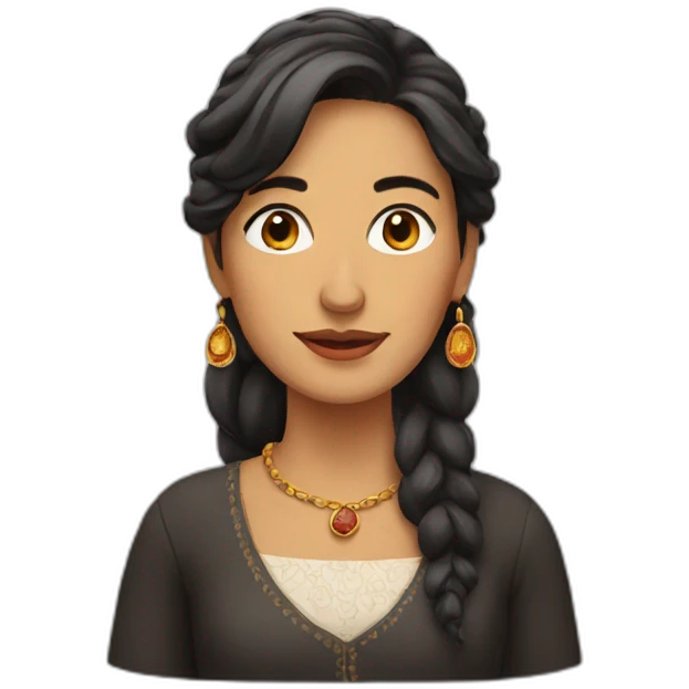 Spanish woman emoji