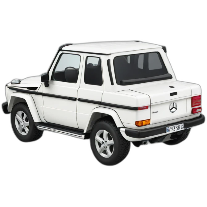 Mercedes white emoji