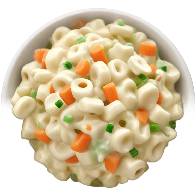 Hawaiian Mac salad emoji
