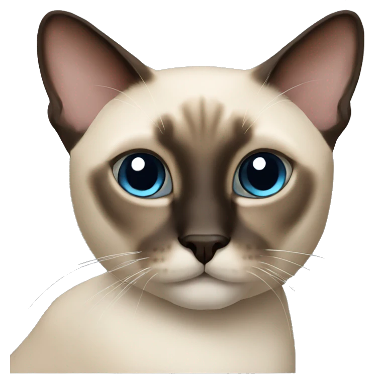 Siamese cat emoji