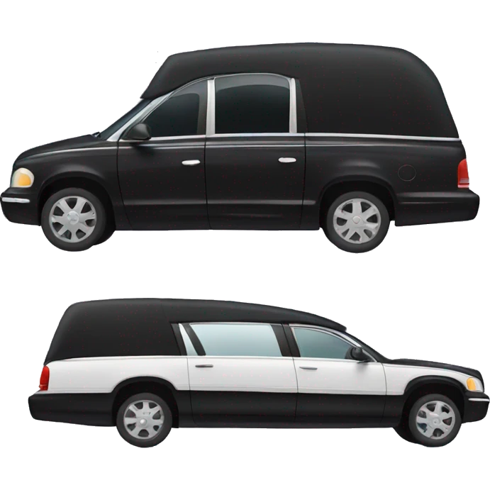 Hearse emoji
