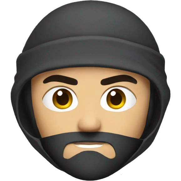 Serious ninja  emoji