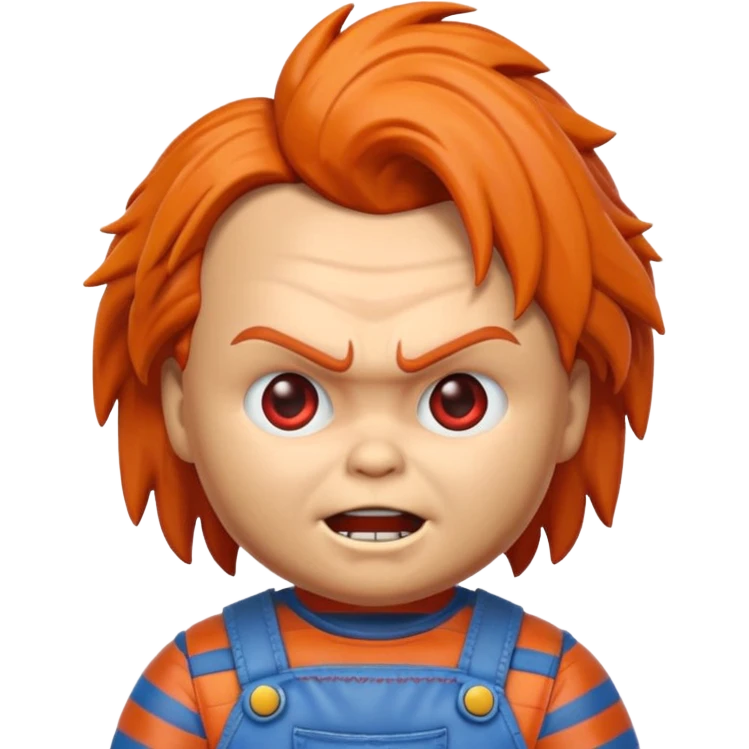 Un emojin de chuky emoji