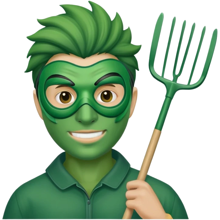 Gardener from the toxic avenger emoji