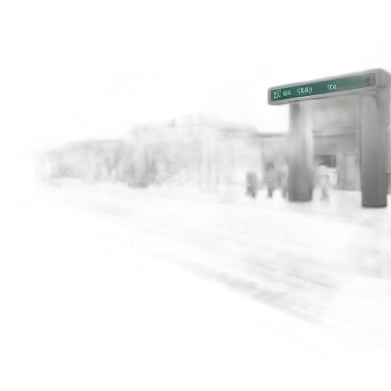 train station emoji