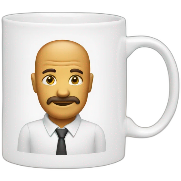 worlds best boss mug emoji