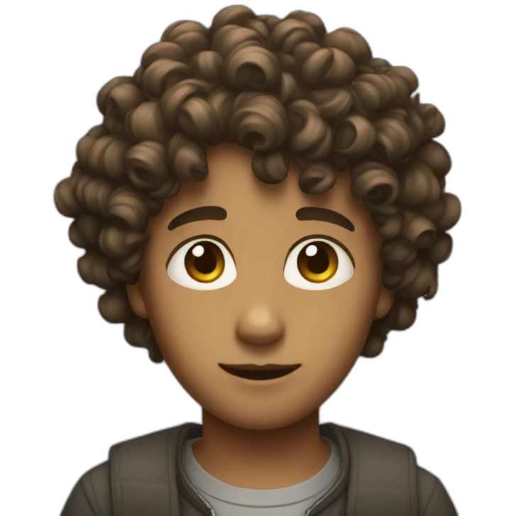 curly-boy emoji