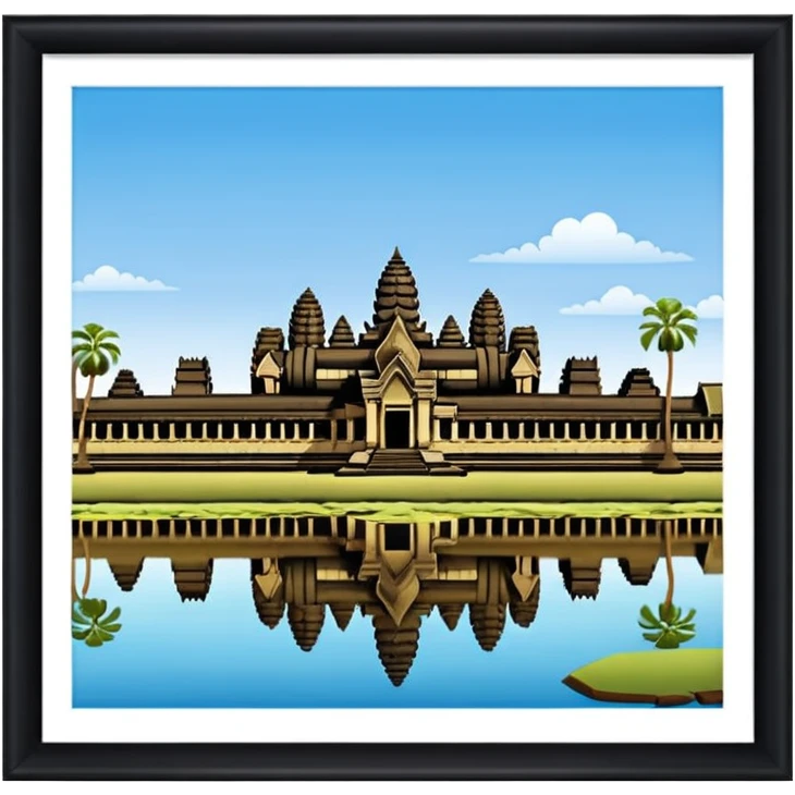 ankor wat cambodia emoji