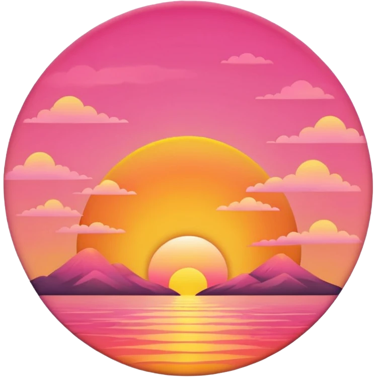 Sunset emoji