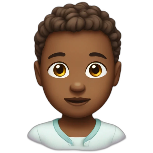 New born kid emoji