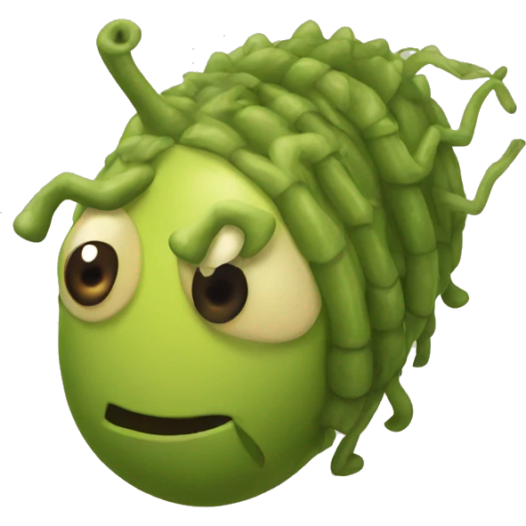 The larva emoji