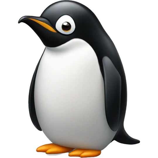 Very Sad penguin  emoji