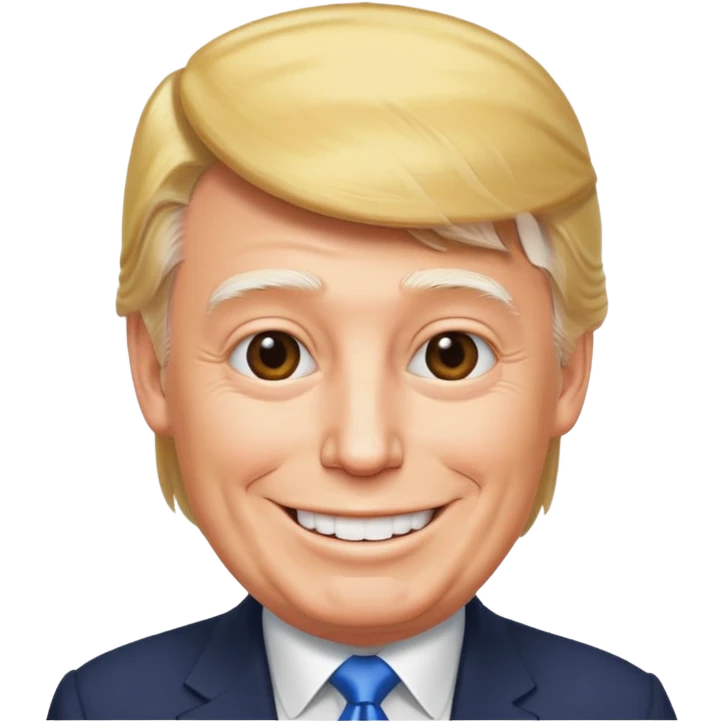 trump head emoji