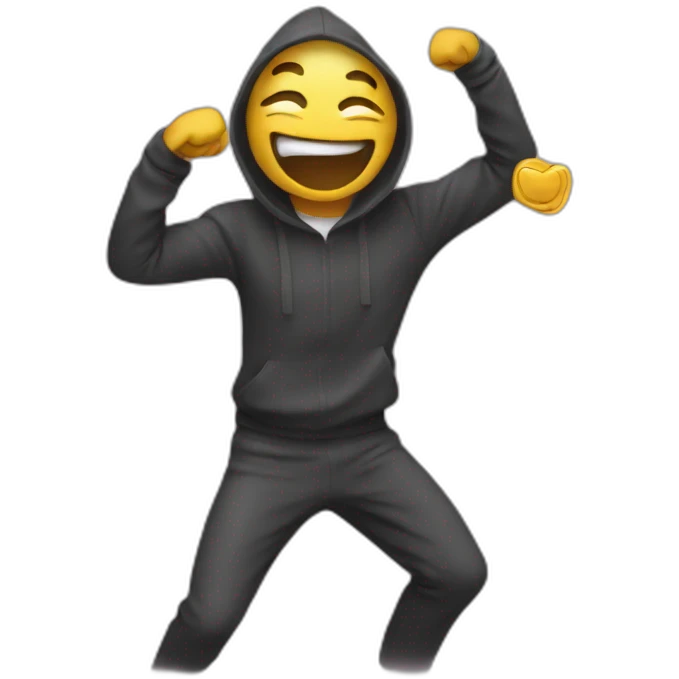 chat qui fait dab emoji