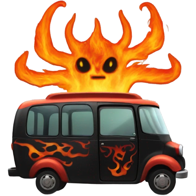 Satan’s tuk tuk emoji