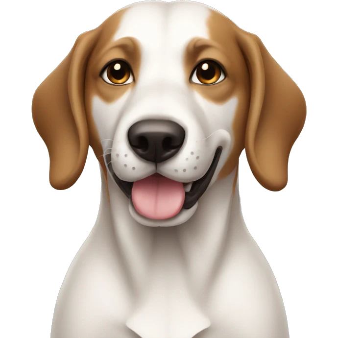 kokoni dog light brown and white with underbite emoji