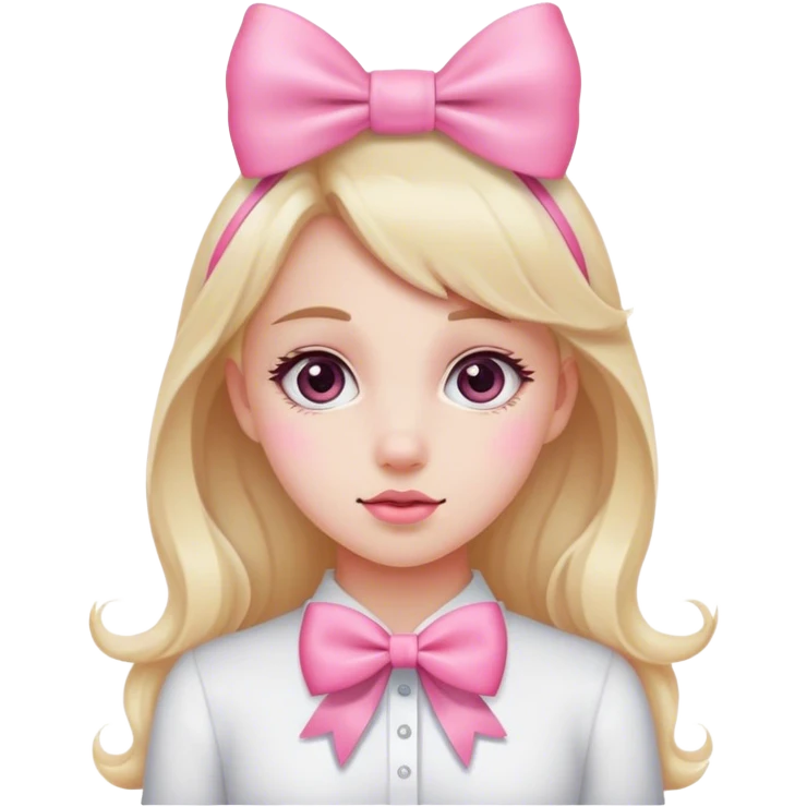 👩🏻🎀 emoji