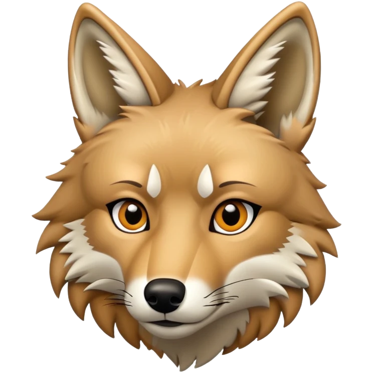 A Coyote emoji