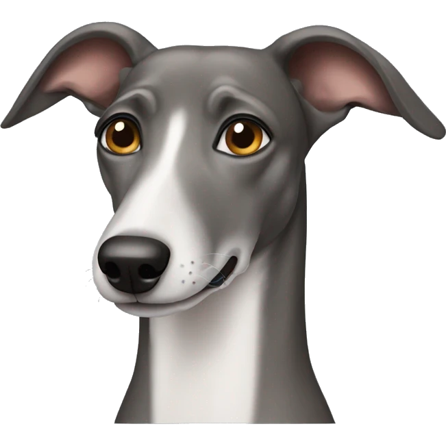 greyhound dog  emoji
