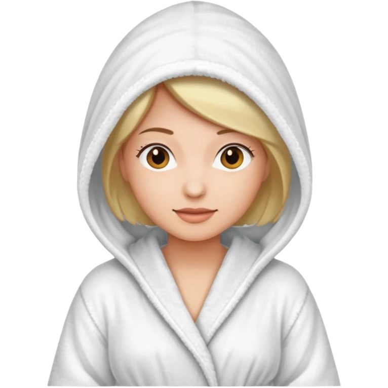 women's bath robe emoji