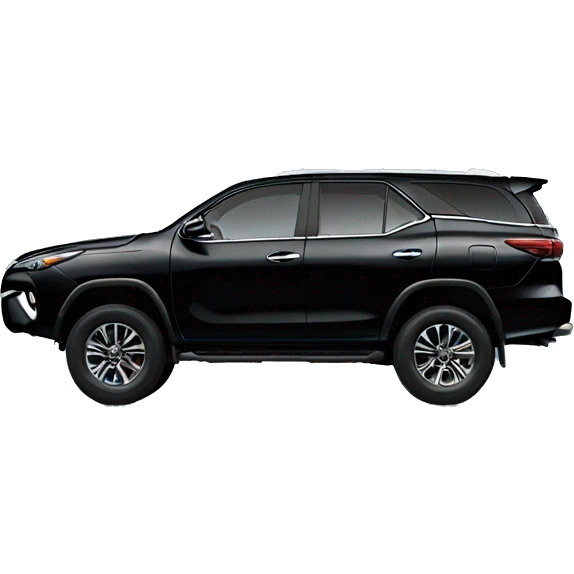 Black toyota fortuner emoji