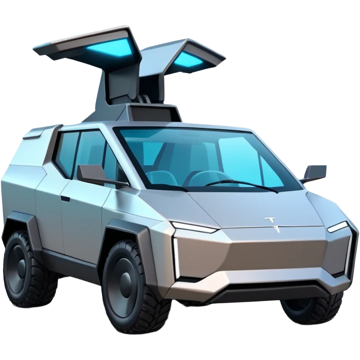 Cybertruck of Tesla  emoji