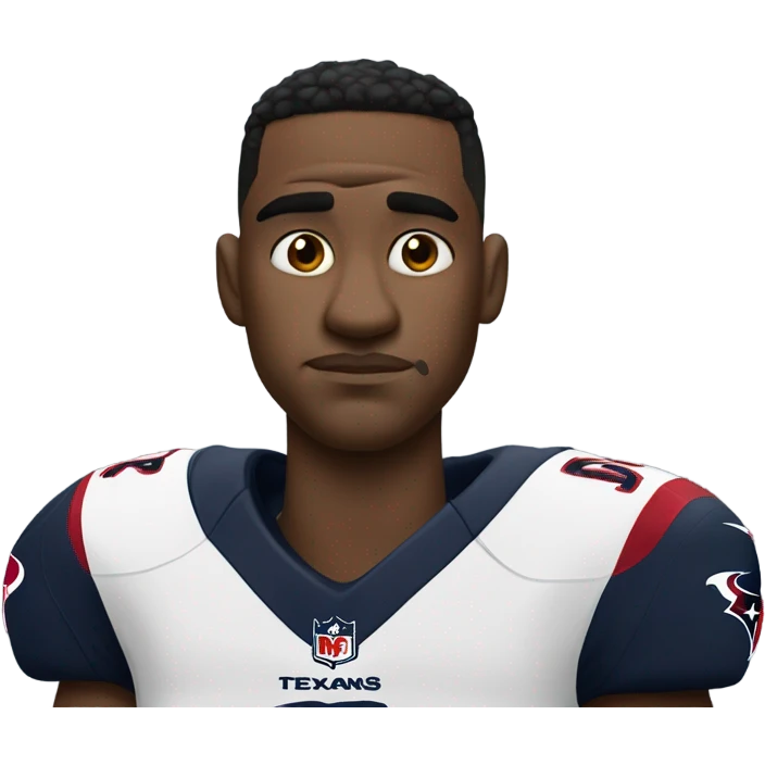 Houston texan looking sad emoji