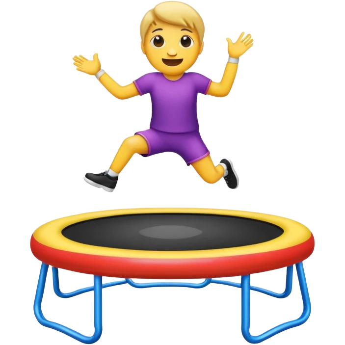 A emoji trampoline please emoji