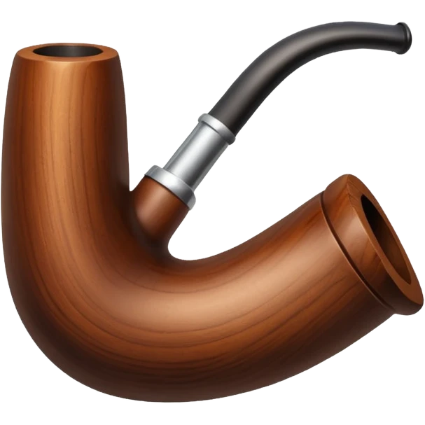 pipe en bois de magritte emoji