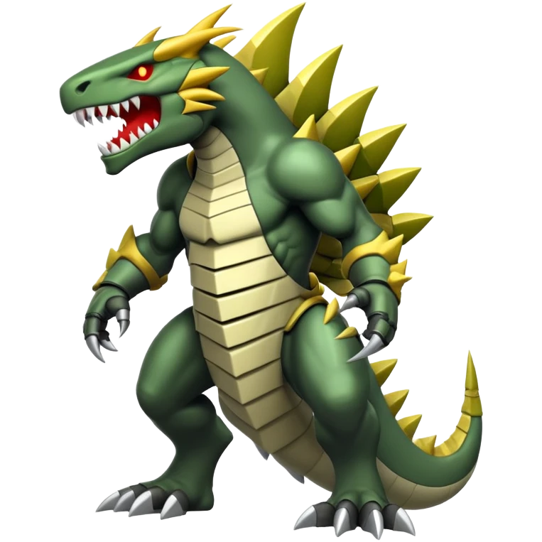 Haxorus (full body) emoji