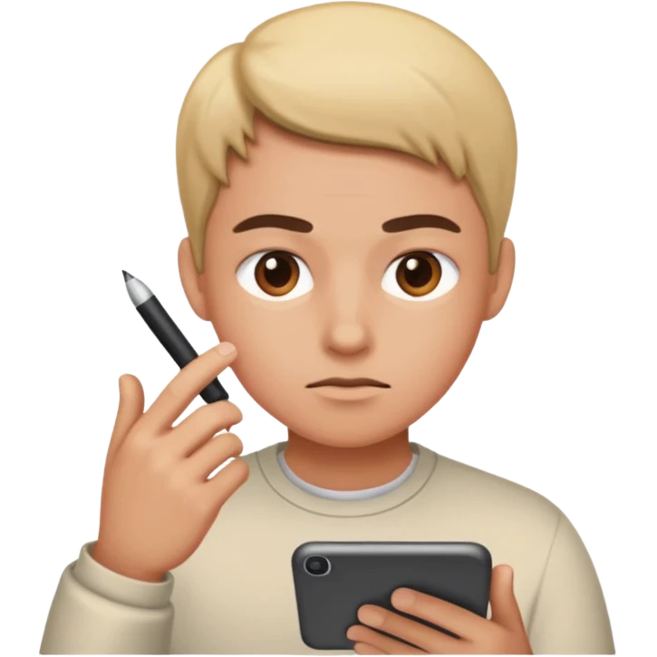 no just the word reviewing emoji