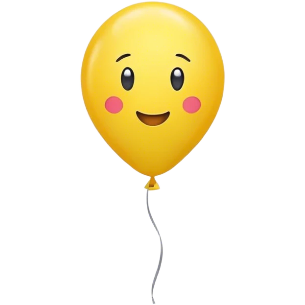yellow balloon emoji
