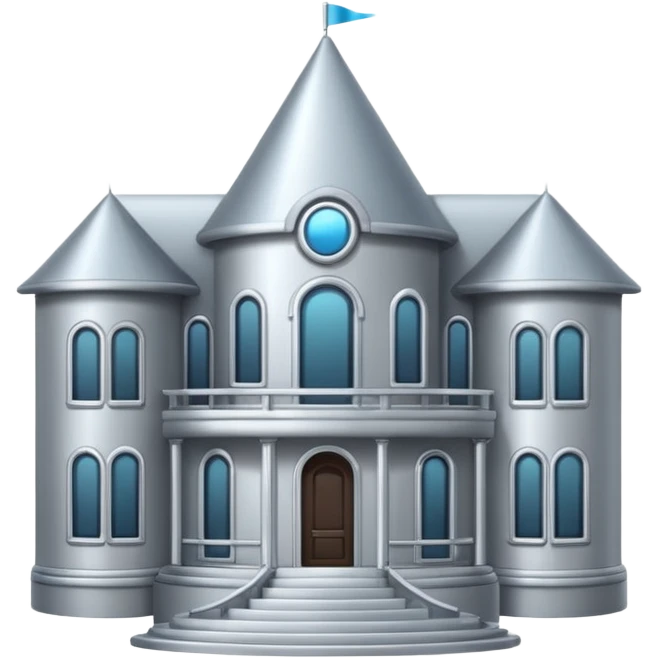 silver mansion emoji emoji