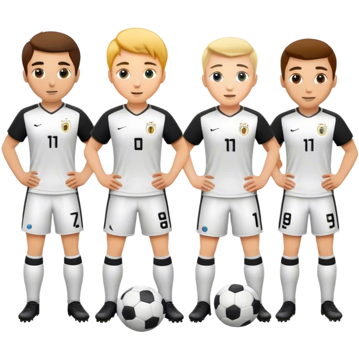 soccer team in group emoji