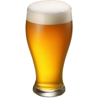Beer on table emoji