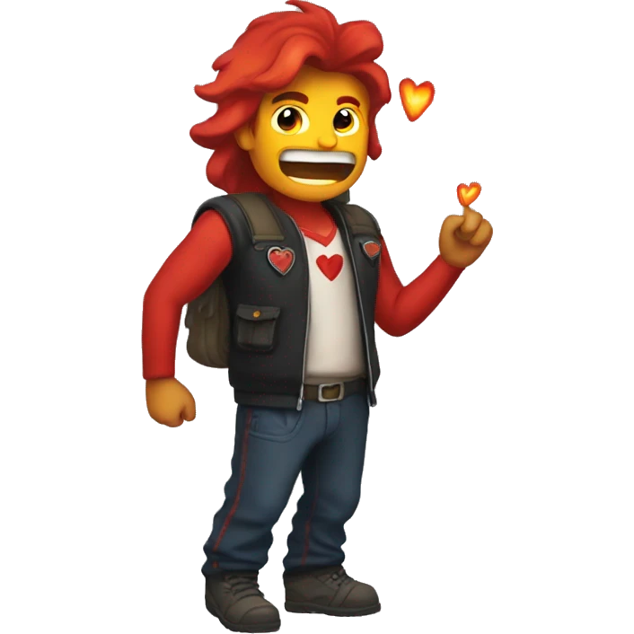 Fuego corazón  emoji