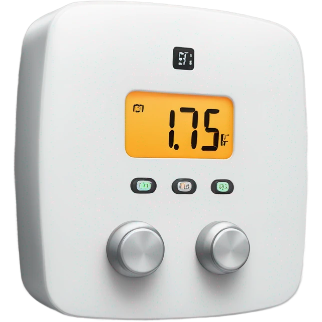 Turn down thermostat  emoji