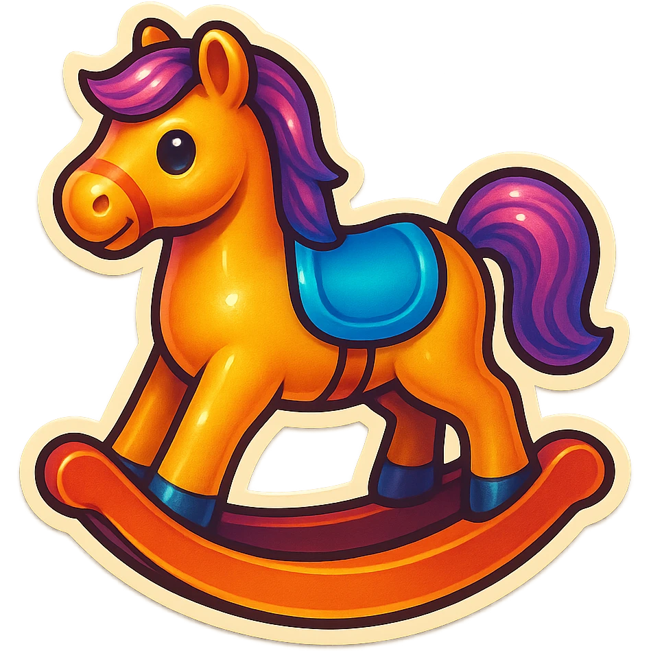 rocking horse emoji